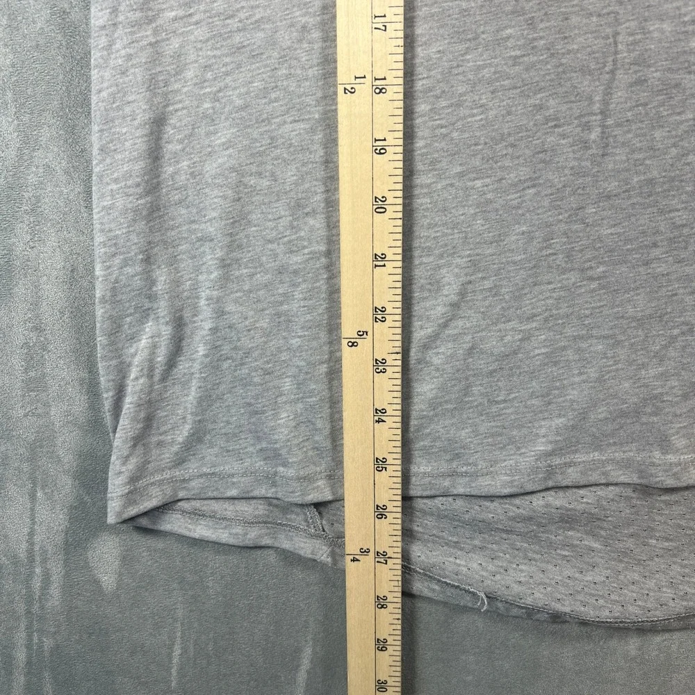 Nike Running Dri-FIT Short Sleeve Shirt Womens Medium Gray Reflective